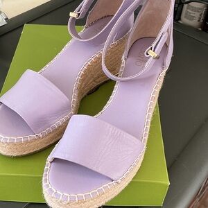 Franco Sarto Lavender Espadrille Wedges